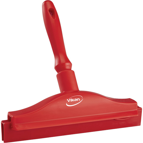 Double Blade Ultra Hygiene Squeegee, 10", Red Solutions industrielles ALPHA