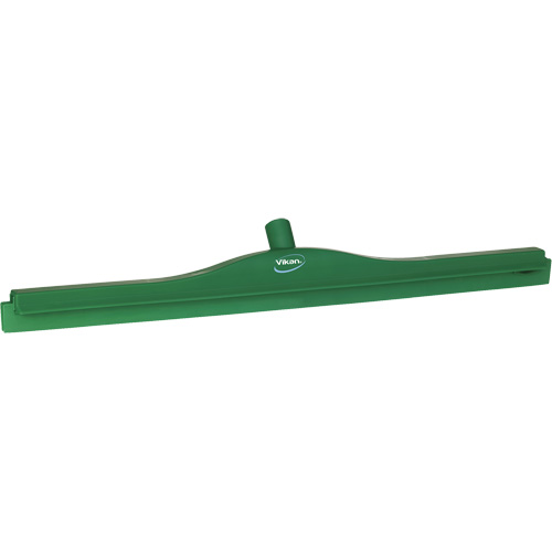 Raclette &agrave; lame double ultra hygi&eacute;nique, 28", Vert Solutions industrielles ALPHA