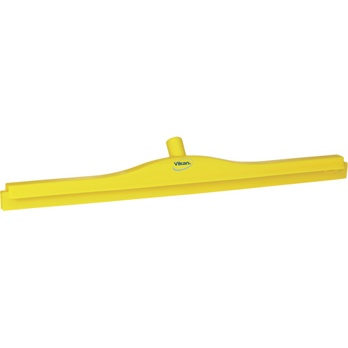 Raclette &agrave; lame double ultra hygi&eacute;nique, 28", Jaune Solutions industrielles ALPHA