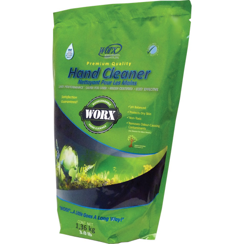 Nettoyant pour les mains biod&eacute;gradable, Poudre, 3 lb, Recharge, Parfum&eacute; Solutions industrielles ALPHA
