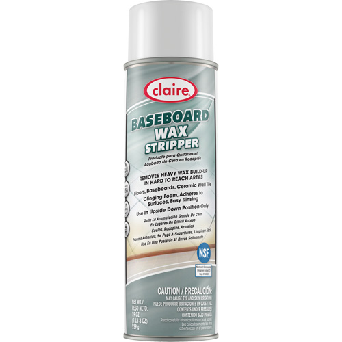 Baseboard Cleaner & Wax Stripper, 19 oz., Can Solutions industrielles ALPHA