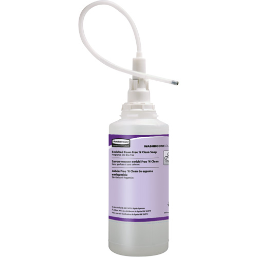 Recharge de savon mousse sans parfum ni colorant pour les mains OneShot, Mousse, 800 ml, Sans parfum Solutions industrielles ALPHA