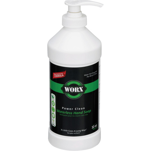 Power Clean Waterless Hand Soap, Liquid, 945 ml, Unscented Solutions industrielles ALPHA