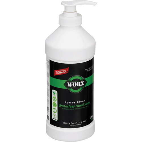Power Clean Waterless Hand Soap, Liquid, 945 ml, Unscented Solutions industrielles ALPHA