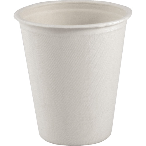 Single Wall Compostable Hot Drink Cup, Paper, 8 oz., White Solutions industrielles ALPHA