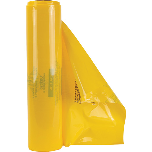 Hazardous Waste Liners, Asbestos, 40" L x 26" W, 3 mils Solutions industrielles ALPHA
