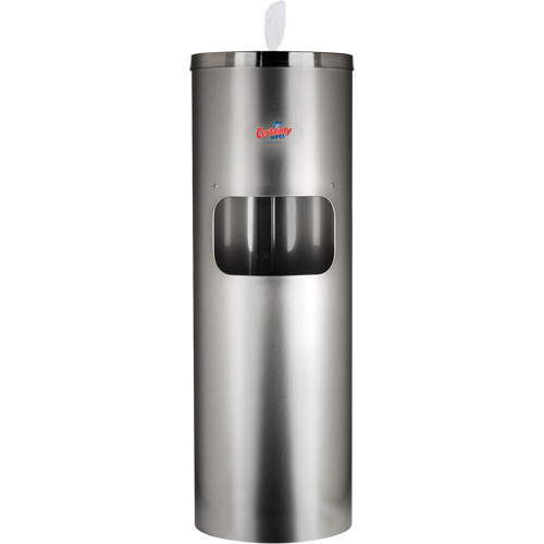 Stainless Steel Wipes Floor Stand Solutions industrielles ALPHA