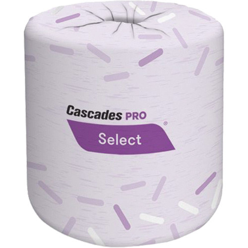 Papier hygi&eacute;nique Pro Select, 2 Pli, 420 Feuilles/Rouleu, Blanc Solutions industrielles ALPHA