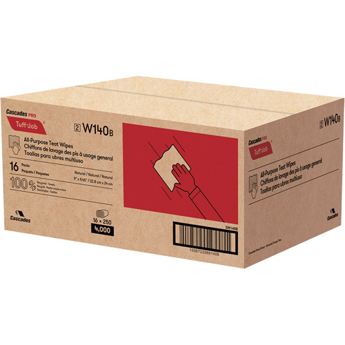 Essuie-tout PRO Tuff-Job pour mamelle, Tout usage, 10-1/4" lo x 9-1/8" la Solutions industrielles ALPHA