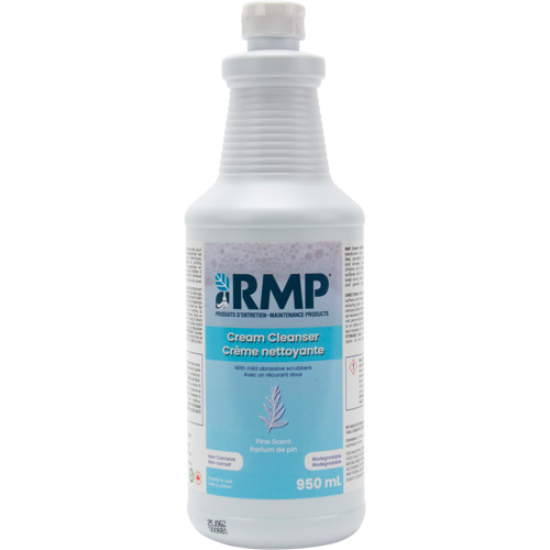 Bathroom Cream Cleaner, 950 ml, Bottle Solutions industrielles ALPHA