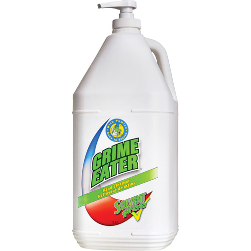 Nettoyant pour les mains sans solvants, Pierre ponce, 3,5 L, Bouteille, Cerise au miel Solutions industrielles ALPHA