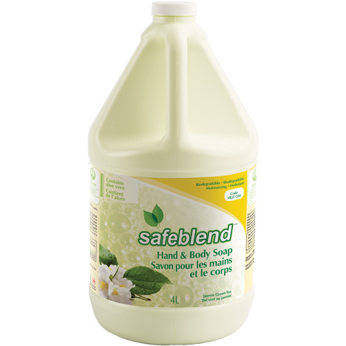 Jasmine Green Tea Hand & Body Soap, Liquid, 4 L, Scented Solutions industrielles ALPHA