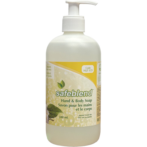 Jasmine Green Tea Hand & Body Soap, Liquid, 500 ml, Scented Solutions industrielles ALPHA