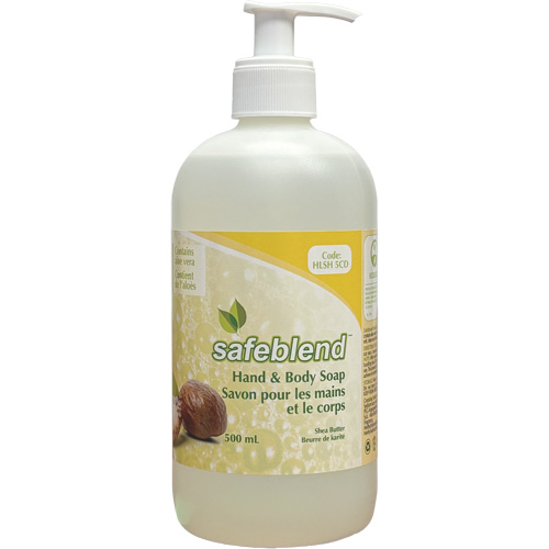Shea Butter Hand & Body Soap, Liquid, 500 ml, Scented Solutions industrielles ALPHA