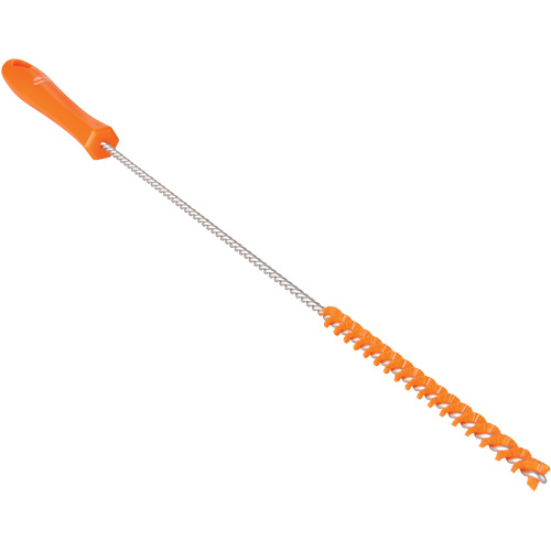 Tube Brush, Stiff Bristles, 19-7/10" Long, Orange Solutions industrielles ALPHA