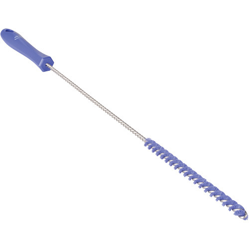 Tube Brush, Stiff Bristles, 19-7/10" Long, Purple Solutions industrielles ALPHA