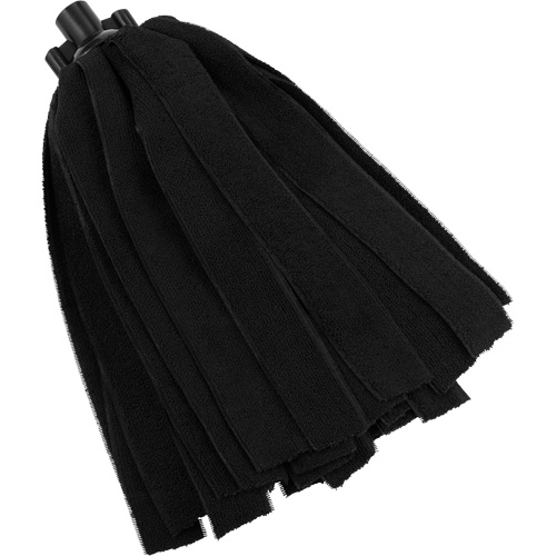 Socket Mop, Black, Microfibre, Cut Style Solutions industrielles ALPHA