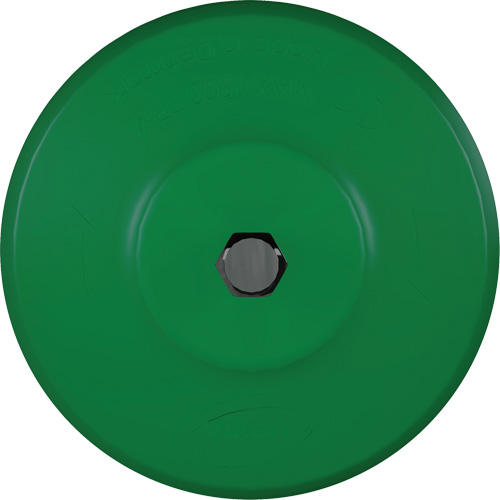 HyDrive Round Drill Brush, Extra Stiff Bristles, 3-1/10" Long, Green Solutions industrielles ALPHA