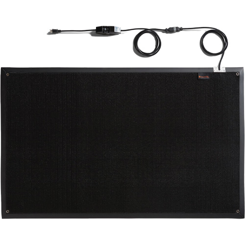 Tapis chauffant de d&eacute;neigement industriel PRO pour passages pour pi&eacute;tons de la s&eacute;rie HTP, Couloir, 24" la x 10' l Solutions industrielles ALPHA