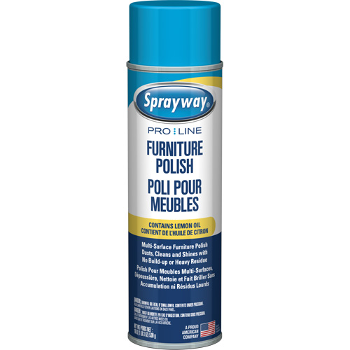Pro Line Furniture Polish with Lemon Oil, 19 oz., Aerosol Can Solutions industrielles ALPHA