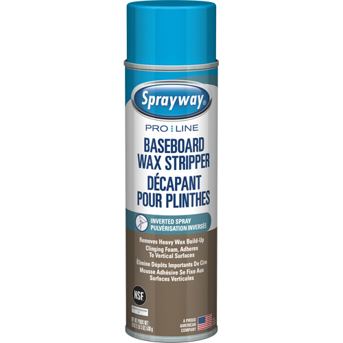 Baseboard Wax Stripper with Clinging Foam, 19 oz., Aerosol Can Solutions industrielles ALPHA