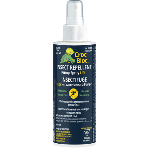Insectifuge, DEET &agrave; 10 %, Vaporisateur, 40 oz Solutions industrielles ALPHA