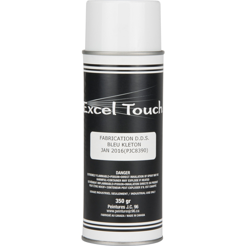 Peinture de retouche, Canette a&eacute;rosol, Bleu Kleton Solutions industrielles ALPHA
