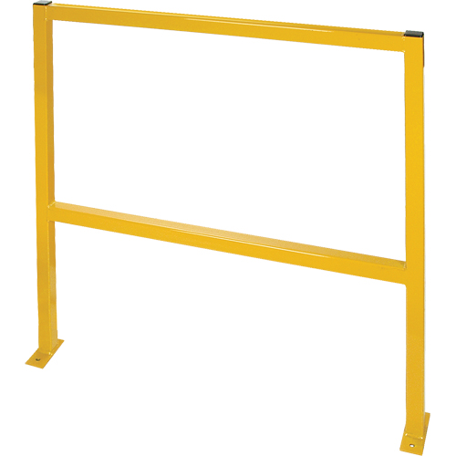 Perimeter Guards - Tubular Style, 96" W x 49-1/2" H, Yellow Solutions industrielles ALPHA
