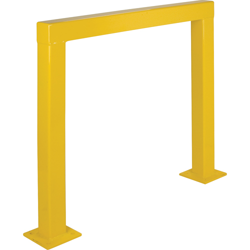 Barri&egrave;res de s&eacute;curit&eacute;, 4' la x 3,5' h, Jaune Solutions industrielles ALPHA