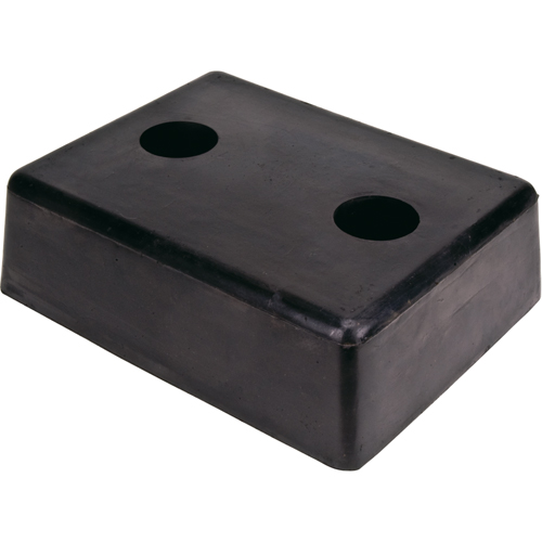 Butoirs moul&eacute;s pour quai, Caoutchouc, 13" la x 4" p x 10" h Solutions industrielles ALPHA