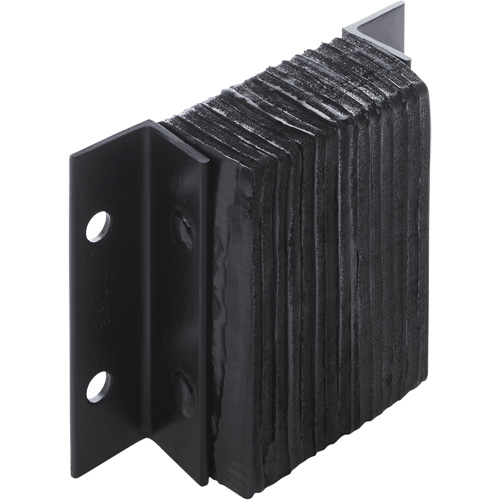 Laminated Dock Bumpers, Horizontal, Rubber, 12" W x 4" D x 10" H Solutions industrielles ALPHA