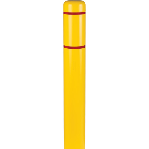 Capuchons en polyethylene pour borne de protection, 6-5/8" dia. x 72" l, Jaune Solutions industrielles ALPHA