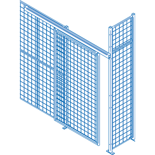 Wire Mesh Partition Components - Hardware Solutions industrielles ALPHA
