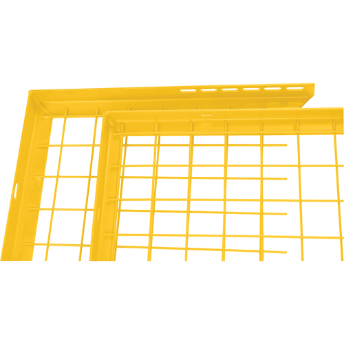Wire Mesh Partition Components - Adjustable Filler Panels Solutions industrielles ALPHA