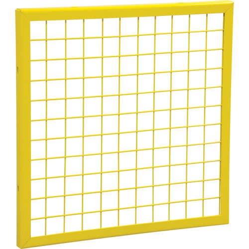Wire Mesh Partition Components - Panels, 2' H x 2' W Solutions industrielles ALPHA