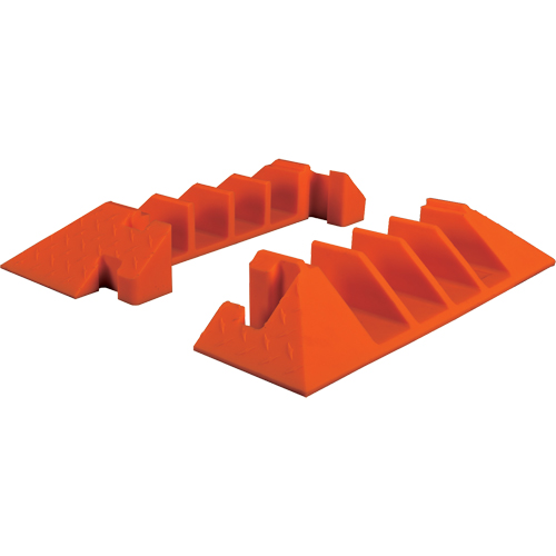 Protecteurs de c&acirc;bles &agrave; 4 canaux Linebacker pour usage g&eacute;n&eacute;ral, capuchons d'extr&eacute;mit&eacute;s Solutions industrielles ALPHA