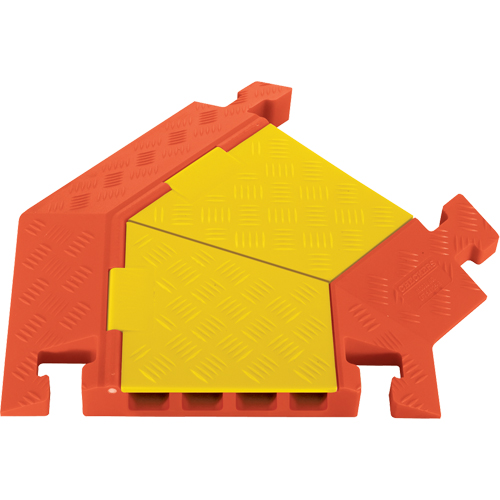 Linebacker&reg; 5-Channel Heavy Duty Cable Protector - Right Turn Solutions industrielles ALPHA