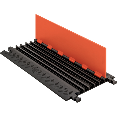 Guard Dog&reg; Low Profile Cable Protector, 5 Channels, 36" L x 16.9" W x 1.25" H Solutions industrielles ALPHA
