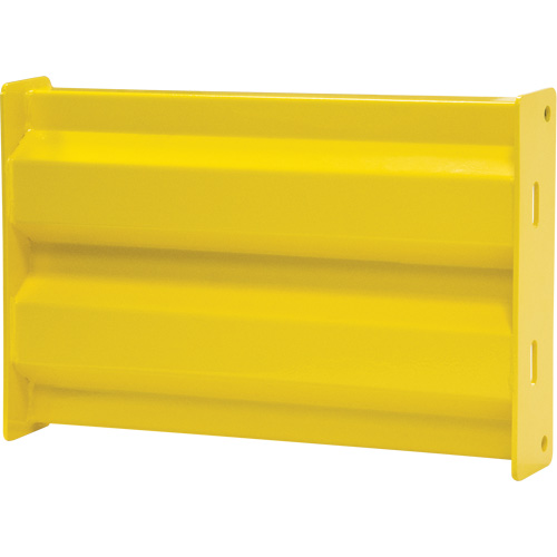 Barri&egrave;re de s&eacute;curit&eacute; de qualit&eacute; industrielle, Acier, 19" lo x 12" h, Jaune s&eacute;curit&eacute; OSHA Solutions industrielles ALPHA