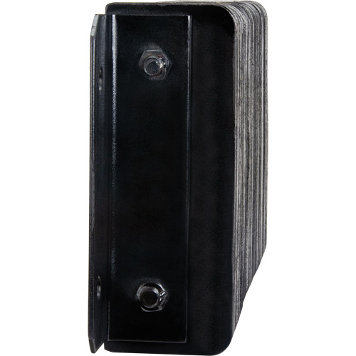 Butoirs de quai lamell&eacute;s, Horizontal, Caoutchouc, 24" la x 4" p x 12" h Solutions industrielles ALPHA