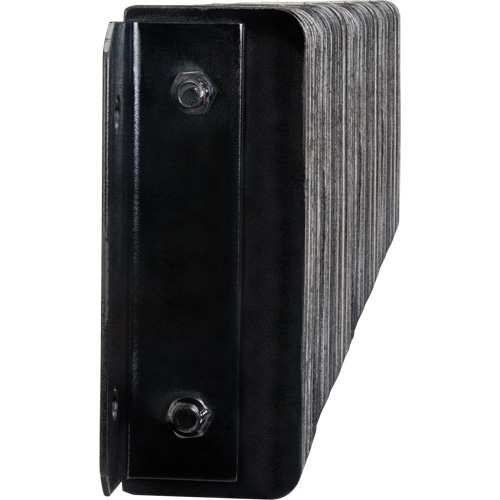 Butoirs de quai lamell&eacute;s, Horizontal, Caoutchouc, 36" la x 4" p x 12" h Solutions industrielles ALPHA