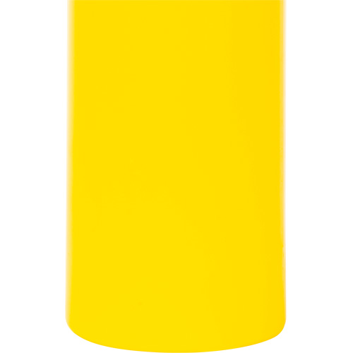 Capuchon en poly&eacute;thyl&egrave;ne pour borne de protection, 4-1/2" dia. x 52" l, Rouge/Jaune Solutions industrielles ALPHA
