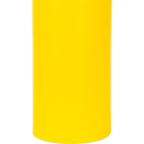 Polyethylene Bollard Cover, 6-5/8" Dia. x 52" L, Red/Yellow Solutions industrielles ALPHA