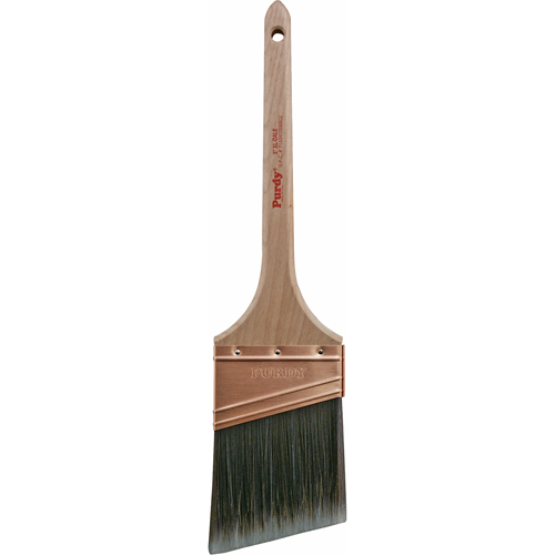 Pinceau XL Glide, Poly/nylon, Manche Bois, Largeur de 2-1/2" Solutions industrielles ALPHA