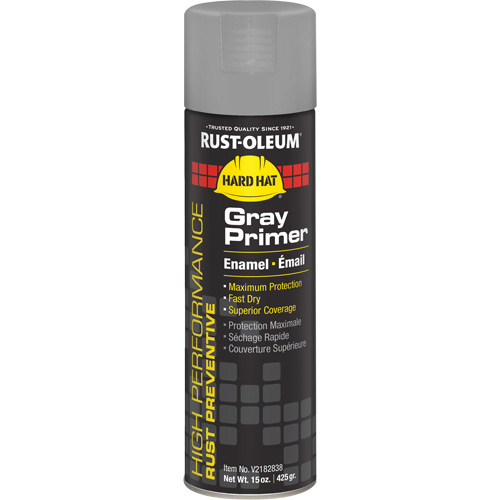 Appr&ecirc;t-&eacute;mail en a&eacute;rosol du syst&egrave;me V2100, Gris, Mat, 15 oz, Canette a&eacute;rosol Solutions industrielles ALPHA