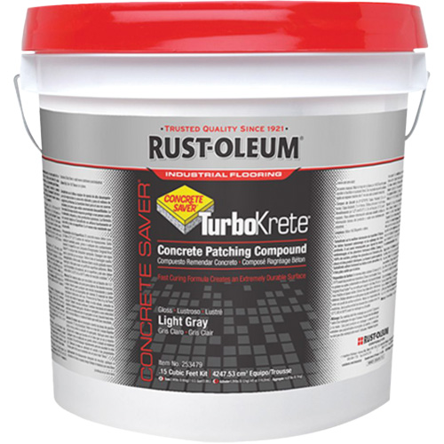 TurboKrete&reg; Concrete Patch Compound Kit, Grey Solutions industrielles ALPHA