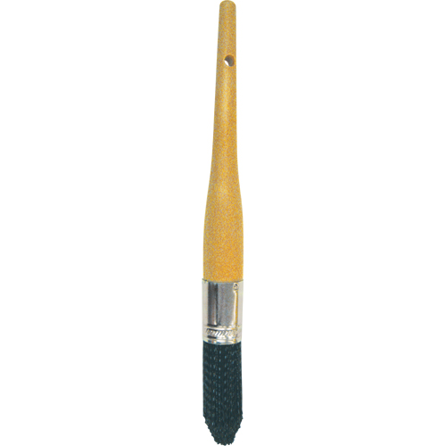 Brosse en soies synth&eacute;tiques cr&ecirc;p&eacute;es pour le nettoyage de pi&egrave;ces - no 8 Solutions industrielles ALPHA