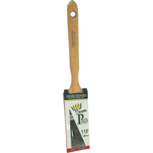 Angular Pro Paint Brush, Poly/Nylon, Wood Handle, 1-1/2" Width Solutions industrielles ALPHA