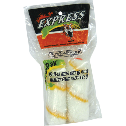 Paquet de deux manchons de rouleau pour boiserie en Perlon, Nap 10 mm (3/8"), 101,6 mm (4") l Solutions industrielles ALPHA