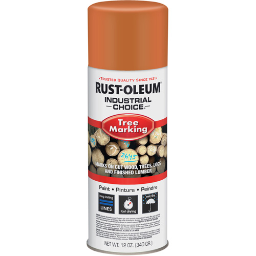 Industrial Choice T1600 Tree Marking Paint, 12 oz., Aerosol Can Solutions industrielles ALPHA
